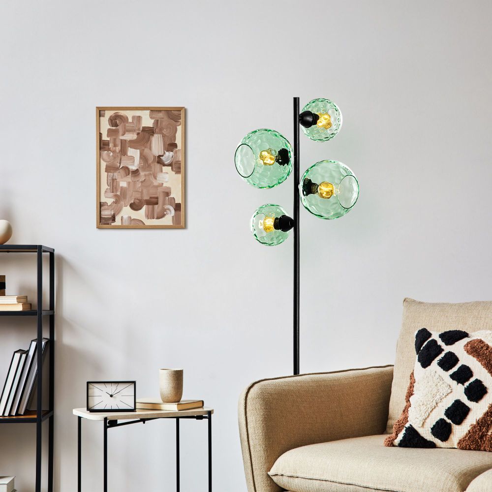 Podna Lampa Benek 20-15-14515 - boje: mint crna slika 2