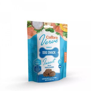 Calibra Dog Verve Crunchy Poslastica Insekti & Losos 150g