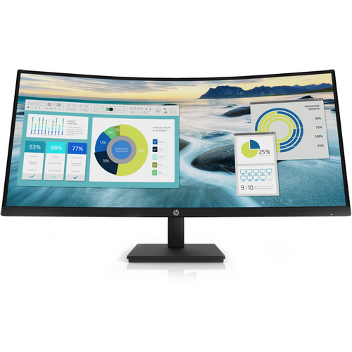 Monitor HP 34" P34hc G4 21Y56AA, VA, WQHD, 5ms, Dp, HDMI, USB-C, zakrivljeni slika 1