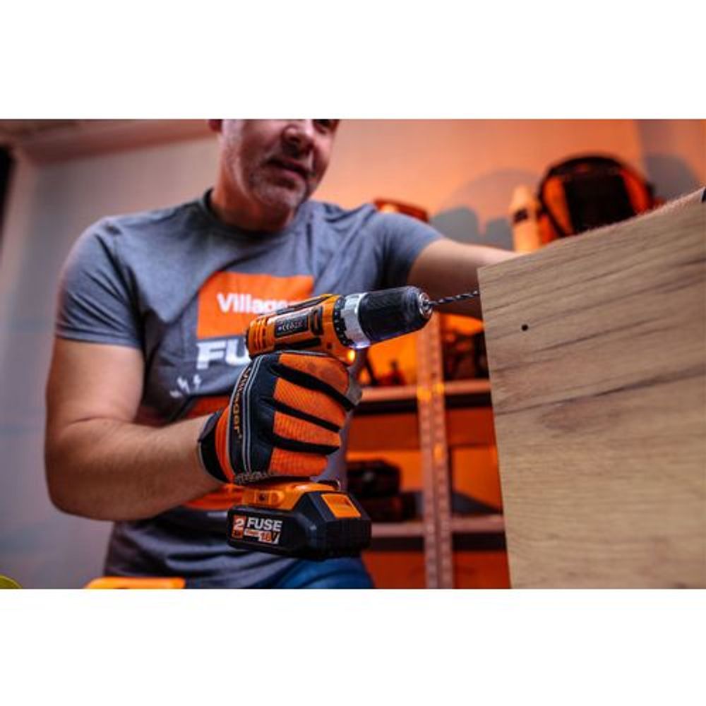 Fuse akumulatorska bušilica VLN 3220 + berija 18V 2AH i punjač slika 8