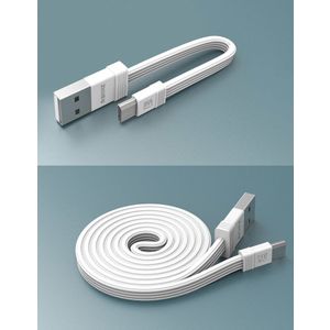 Remax set od 2 jaka i fleksibilna USB - micro USB kabela 1m/ 16cm