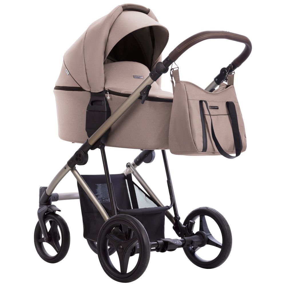 Bebetto Kolica Flavio Premium Class - Set 3u1 Sand 02 slika 6