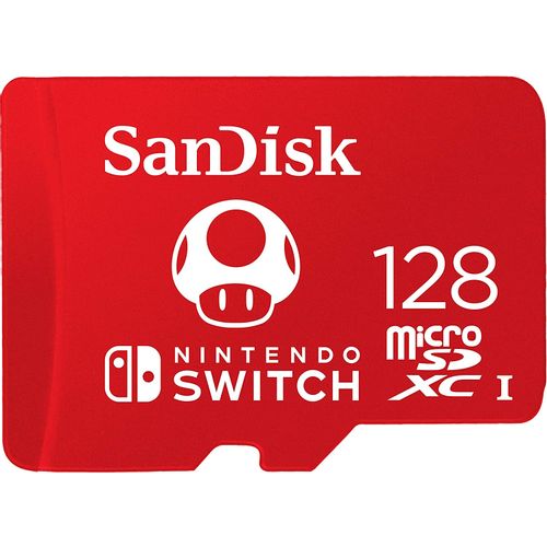 SanDisk microSDXC kartica za Nintendo Switch, 128GB, do 100MB/s čitanje, 60MB/s pisanje, U3, C10, A1, UHS-1 slika 5