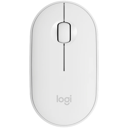 LOGITECH M350S Pebble 2 Bluetooth Miš - Tonal White - Bez Donglea slika 1