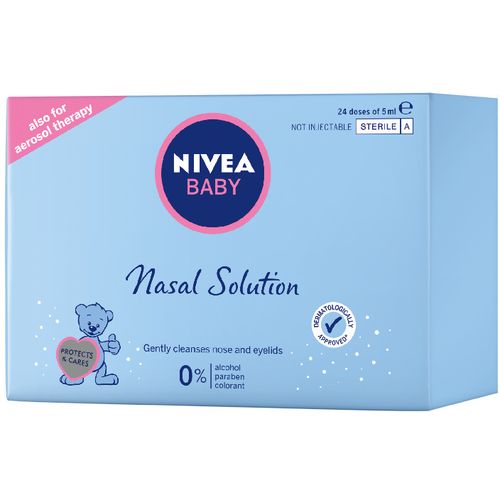 NIVEA Baby Nasal solution - ampulice za čišćenje nosića 24x5ml slika 2