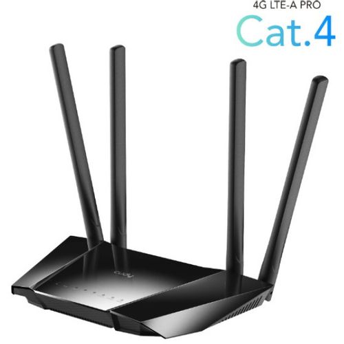 CUDY LT400 4G LTE Wi-Fi Router CPE, 2.4Ghz, 1W/4L 10/100, 4x Antena slika 1