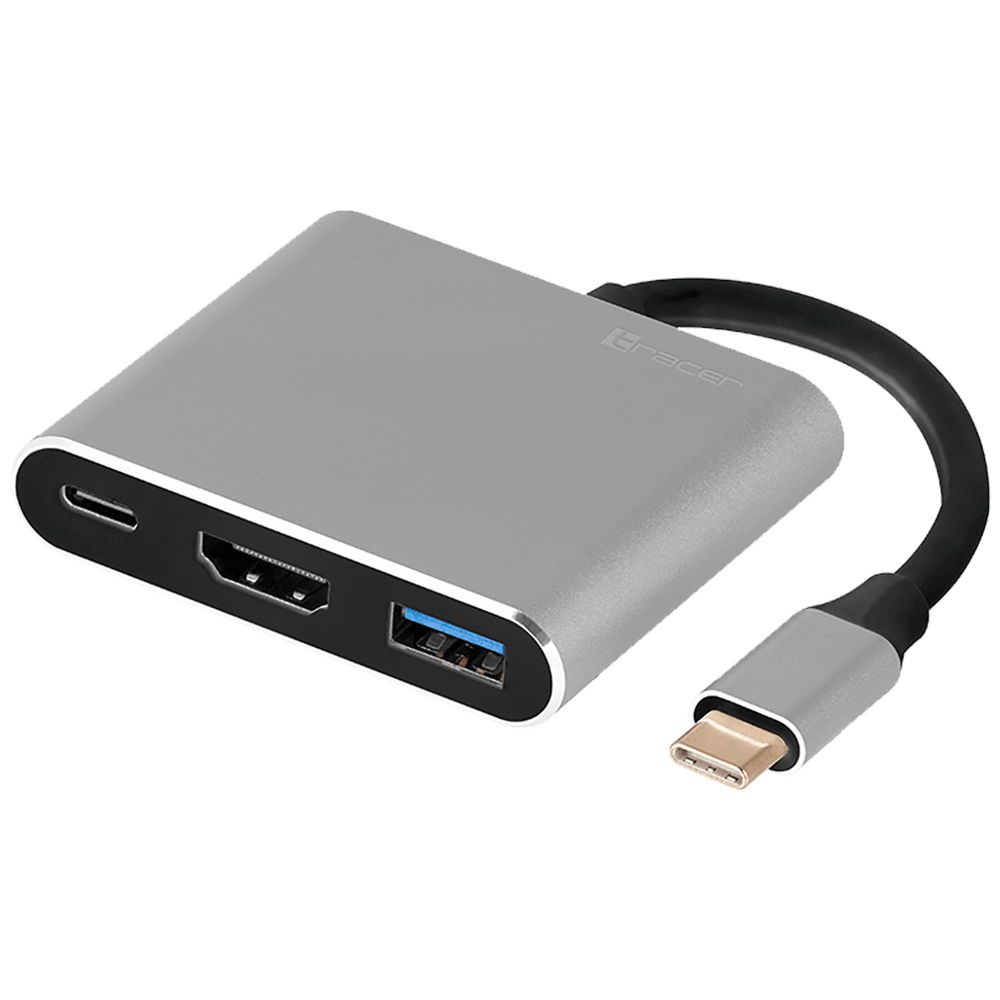 Tracer Adapter USB type C na HDMI, USB3.1, USB type C - ADAPTER A-1 slika 1