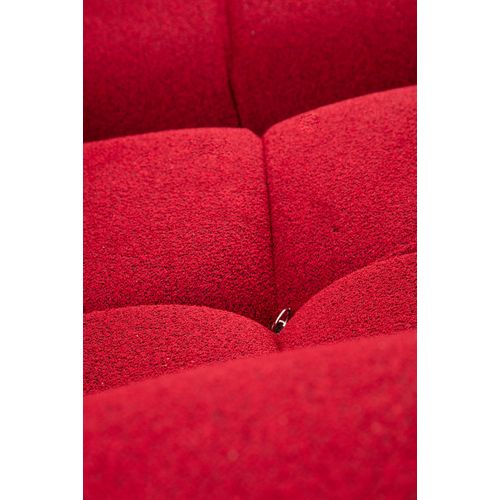 Atelier Del Sofa Kutna garnitura, Crvena, Bubble Corner ( L1-O1-1R -Puf) - Red slika 4