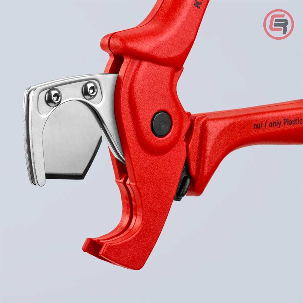 Knipex Kliješta Za Rezanje Plastičnih Cijevi i Crijeva PlastiCut do fi 25 mm - 90 20 185 slika 5