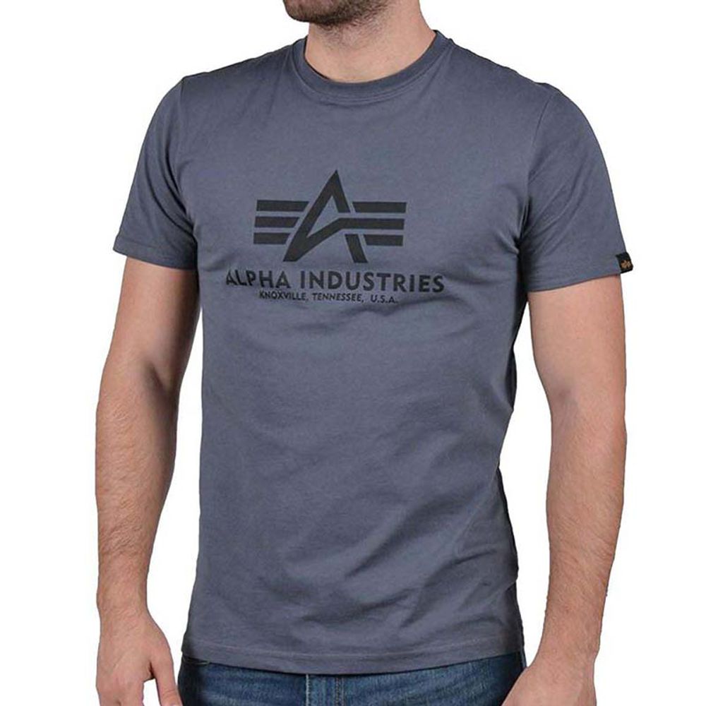 Alpha Industries Muška majica kratkih rukava Basic, Siva slika 2