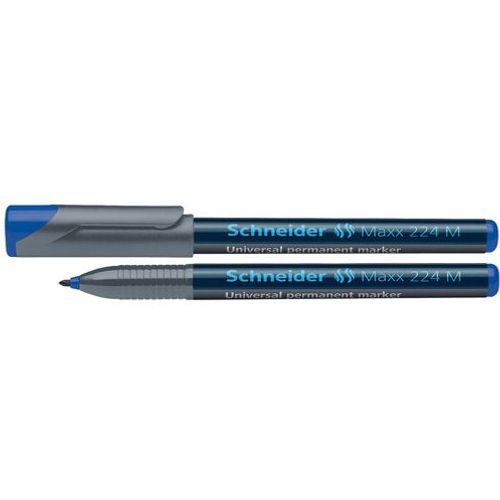 Flomaster Schneider, permanent marker, OHP Maxx 224 M, 1 mm, plavi slika 2