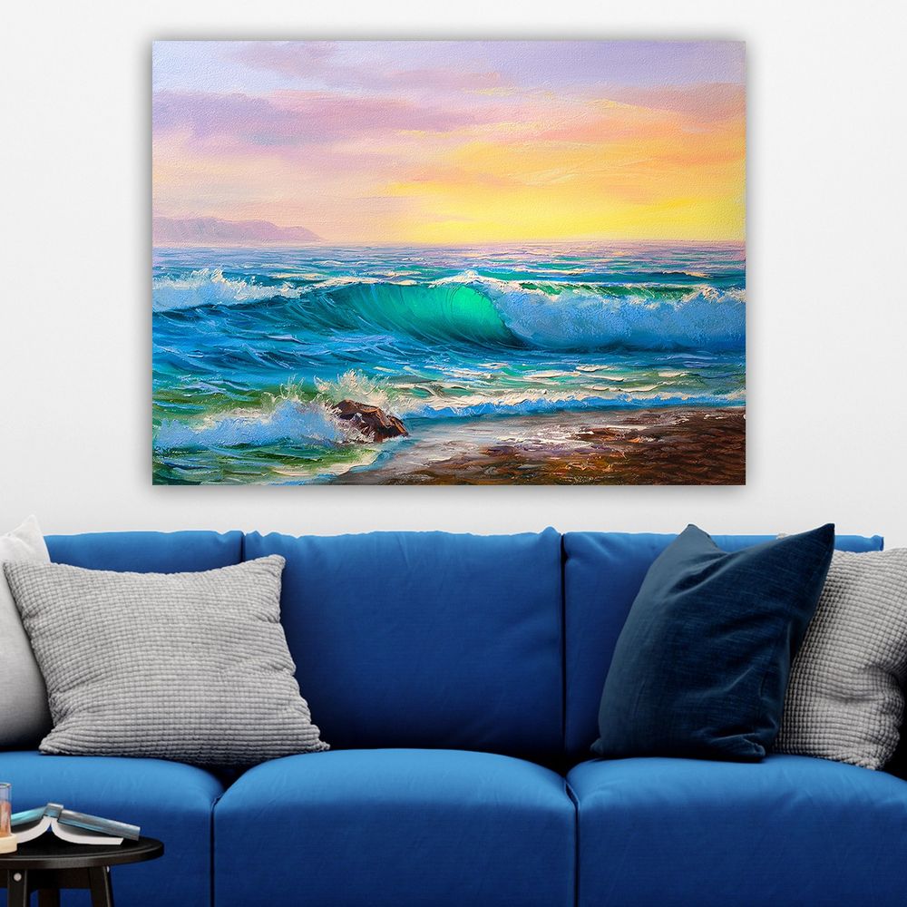 Dekorativna Slika na Platnu u Više Boja, Dimenzije 70x100 cm slika 1