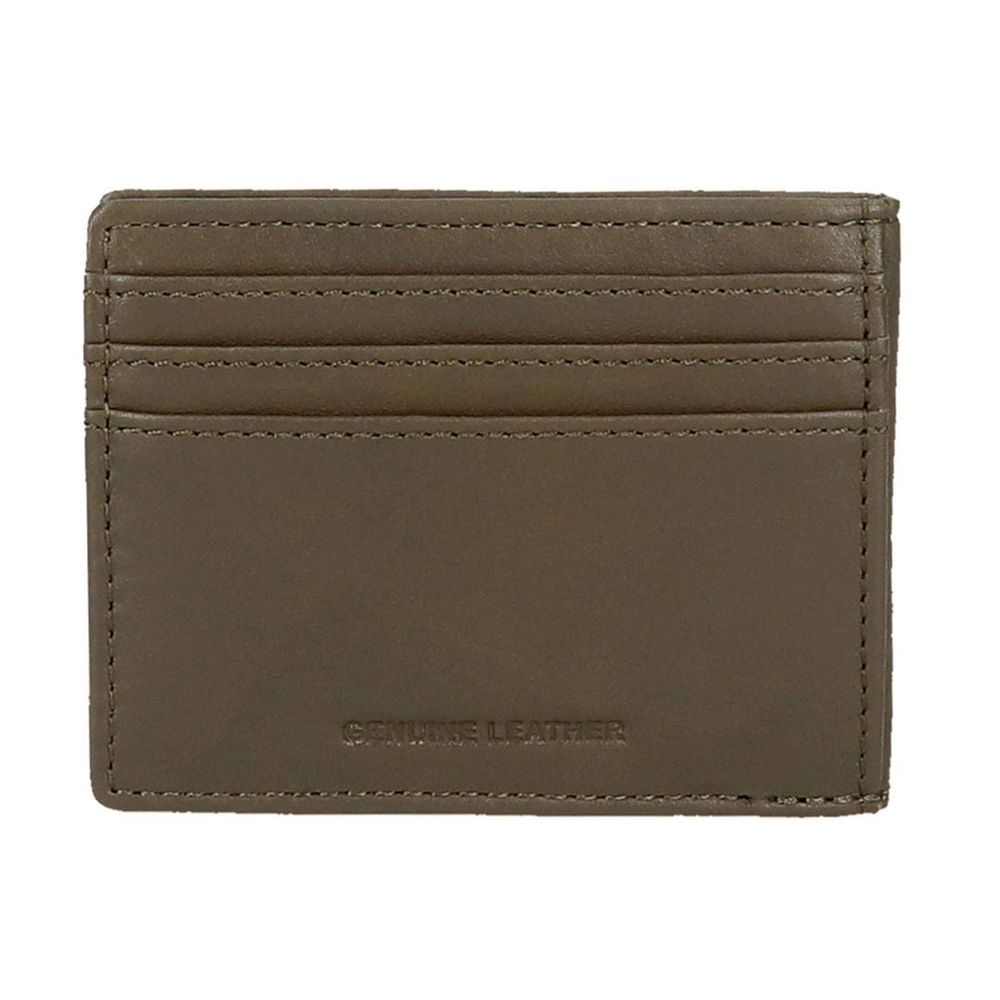 Pepe Jeans Kožni držač za kartice Badge 7370434 khaki slika 2