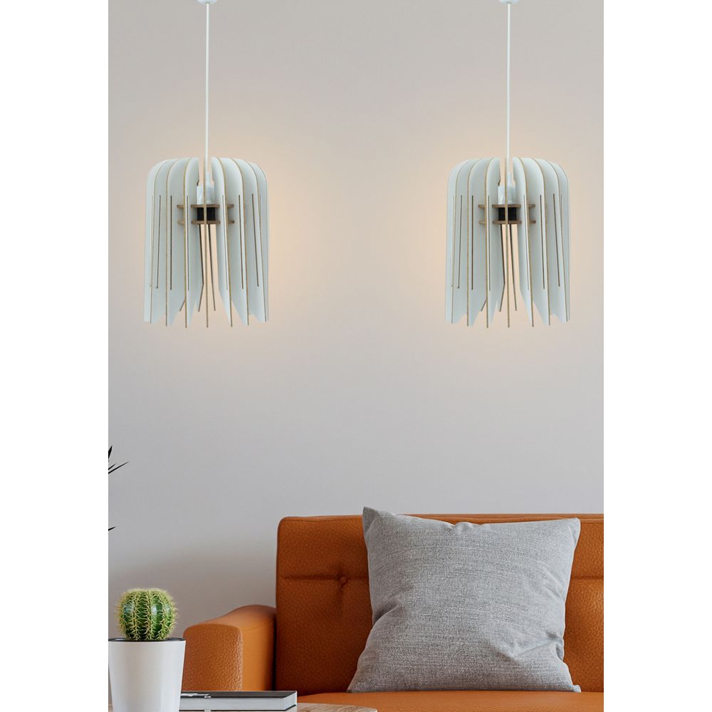 Elegantni Luster 211-LB2 u Bijeloj Boji slika 2