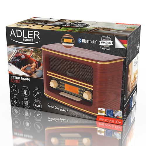 Adler retro radio AD1187 slika 5