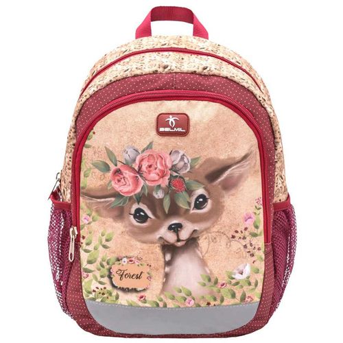 Belmil ruksak za vrtić Kiddy Plus Animal Forest Bambi slika 2