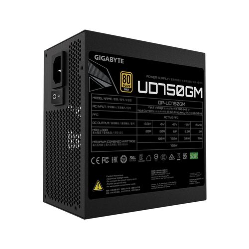 Gigabyte GP-UD750GM PG5 750W Modularno napajanje slika 2