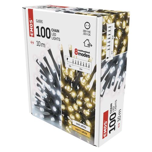 Emos LED svetlosni lanac 2 ul 100 LED 10m MTG-D4AL05 slika 6