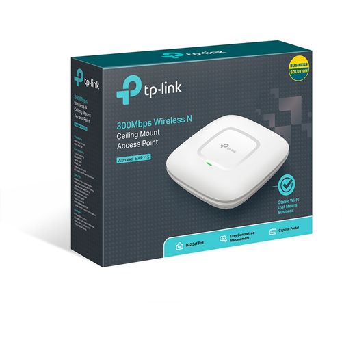 TP-LINK acces point EAP115 Wi-Fi N300 300Mbps 1xLAN 2x interna antena slika 3