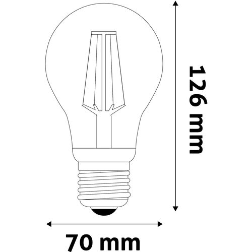 Avide LED sijalica E27 1520lm 4K 12W slika 2