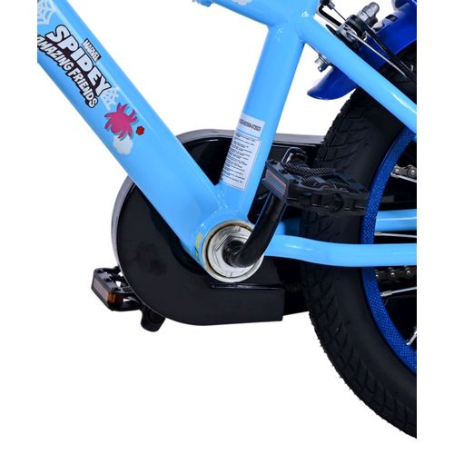 Dječji bicikl Volare Spidey Kids 14" plavi s dvije ručne kočnice slika 10