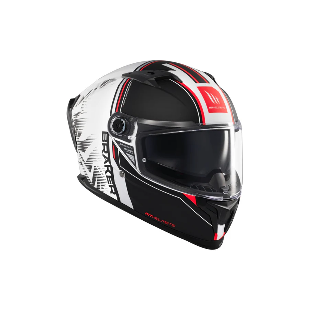 MT Helmets vizir za moto kacigu Breaker SV Charm A1 MATT slika 4