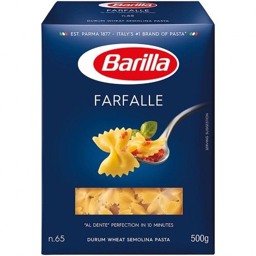 Barilla farfalle 500g slika 1