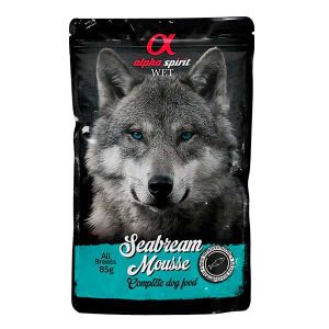 Alpha Spirit Mousse od orade za pse – mokra hrana 95% ribe 