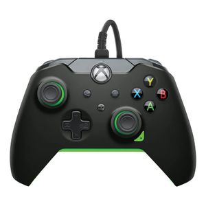 XBOX/PC Wired Controller Black Neon Green