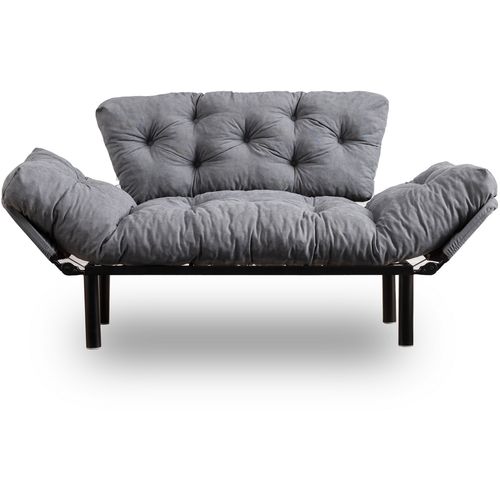 Atelier Del Sofa Nitta - Grey Grey 2-Seat Sofa-Bed slika 4