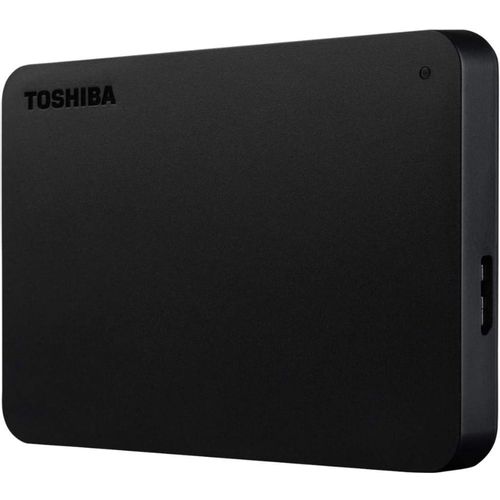 Toshiba hard disk Canvio Basics Black 1TB eksterni 2.5" USB 3.0 crna slika 1