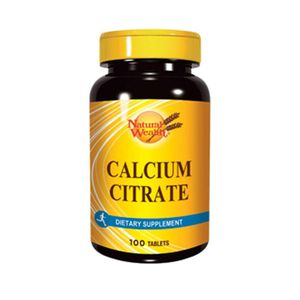Natural Wealth Kalcijev Citrat 200Mg 100 Tablete  