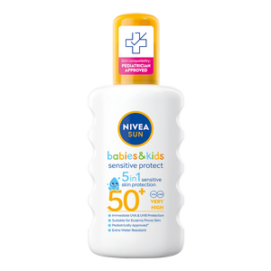 NIVEA SUN protect & sensitive sprej za decu SPF 50+ 200 ml