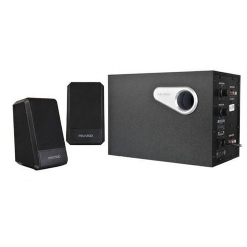 Microlab M280BT Aktivni drveni zvucnici 2.1 42W RMS(26W, 2x8W) SD, USB, BLUETOOTH , 3.5mm slika 1