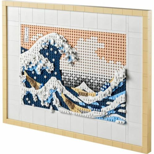 Igra Gradnje Lego Hokusai La gran ola de Kanagawa Pisana slika 2