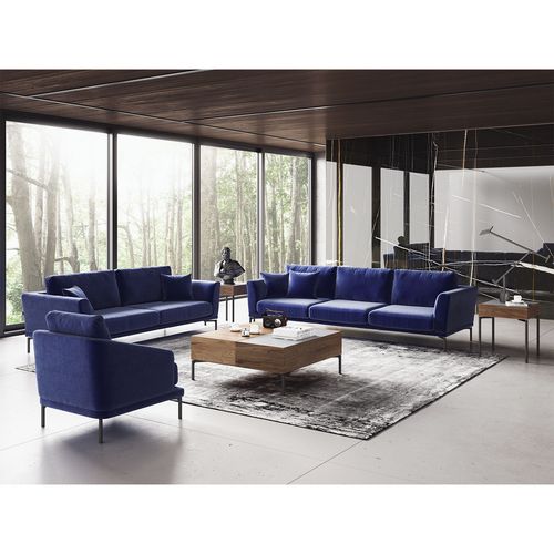 Jade Blue 4-Seat Sofa slika 3