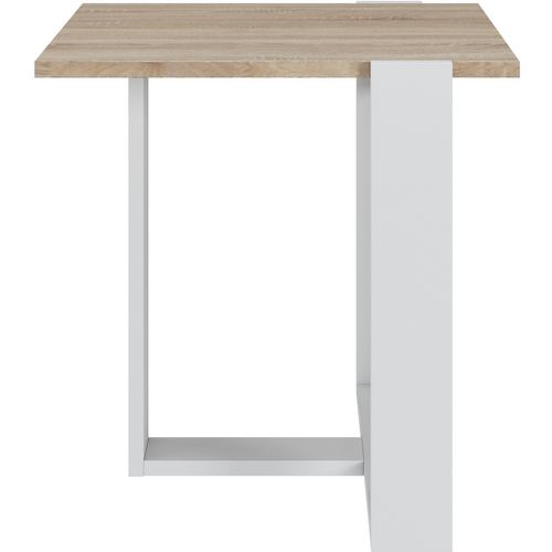 Woody Fashion Bočni stol, Venezia - White, Oak slika 4