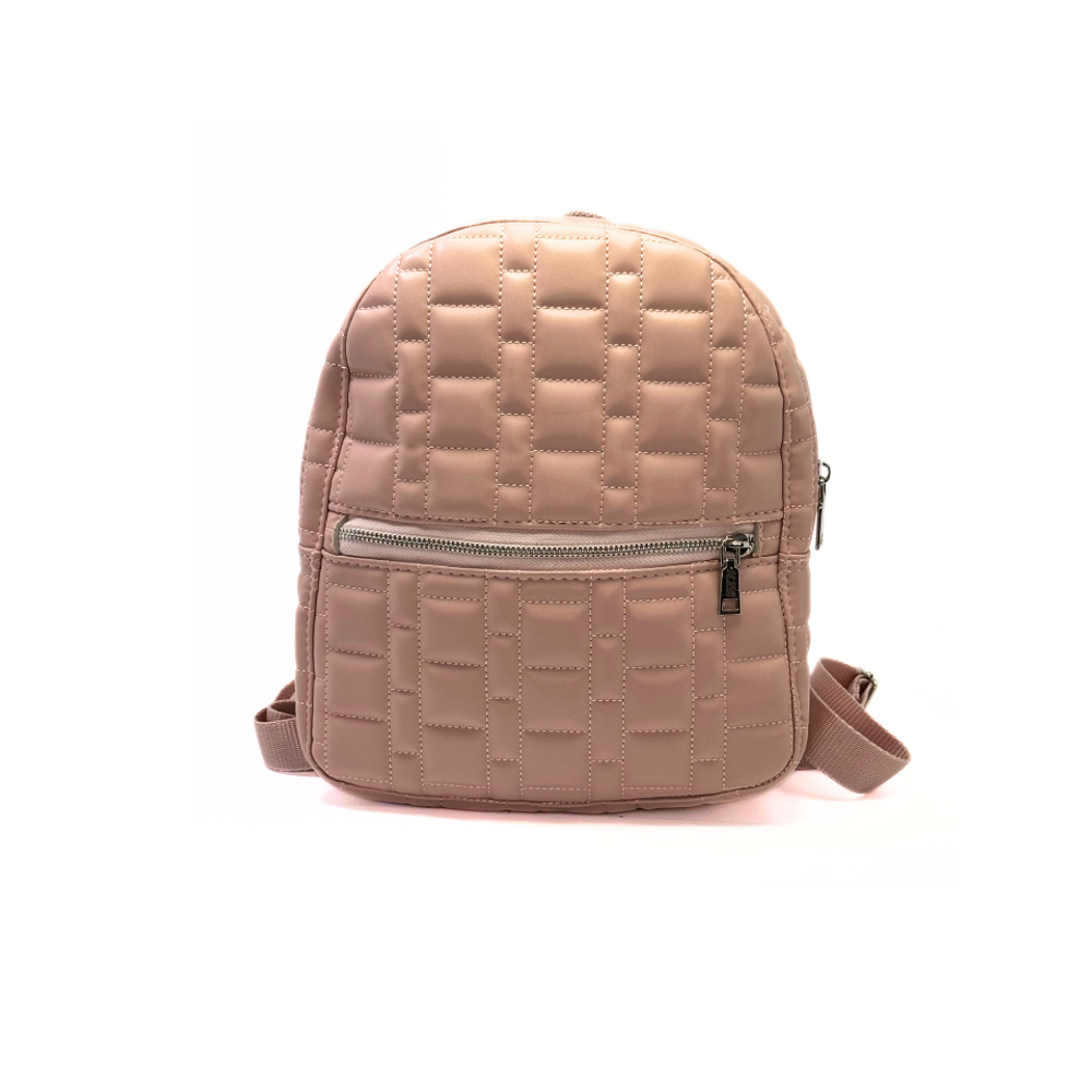 ILEA Ženski ruksak Topstitch, Puder rozi slika 1