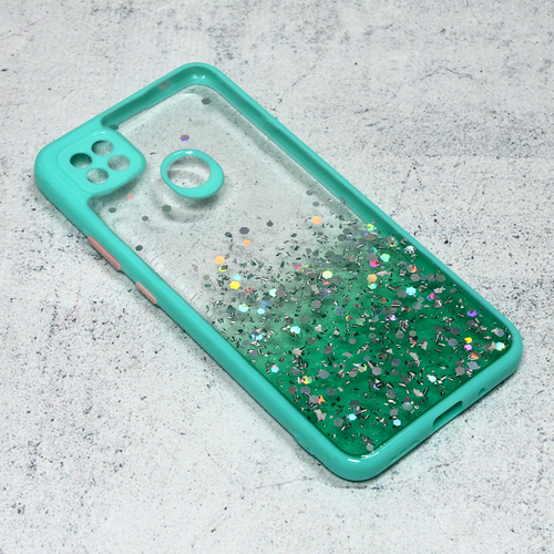 Maska Frame Glitter za Xiaomi Redmi 9C/10A mint slika 1