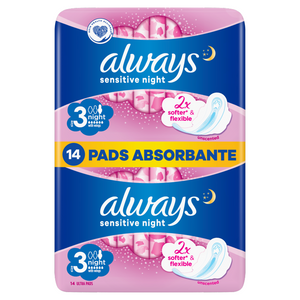 Always noćni ulošci ultra sensitive, 14 kom