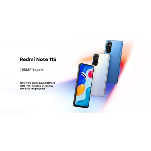 Xiaomi Redmi Note 11S mobilni telefon 6GB/128GB/siva slika 8