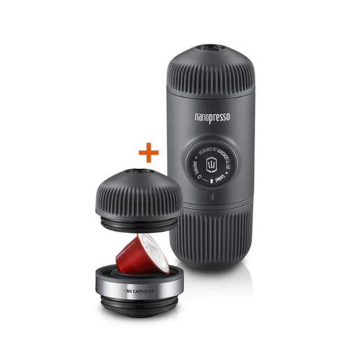 WACACO NANOPRESSO GRAY + ADAPTER NESPRESSO slika 1