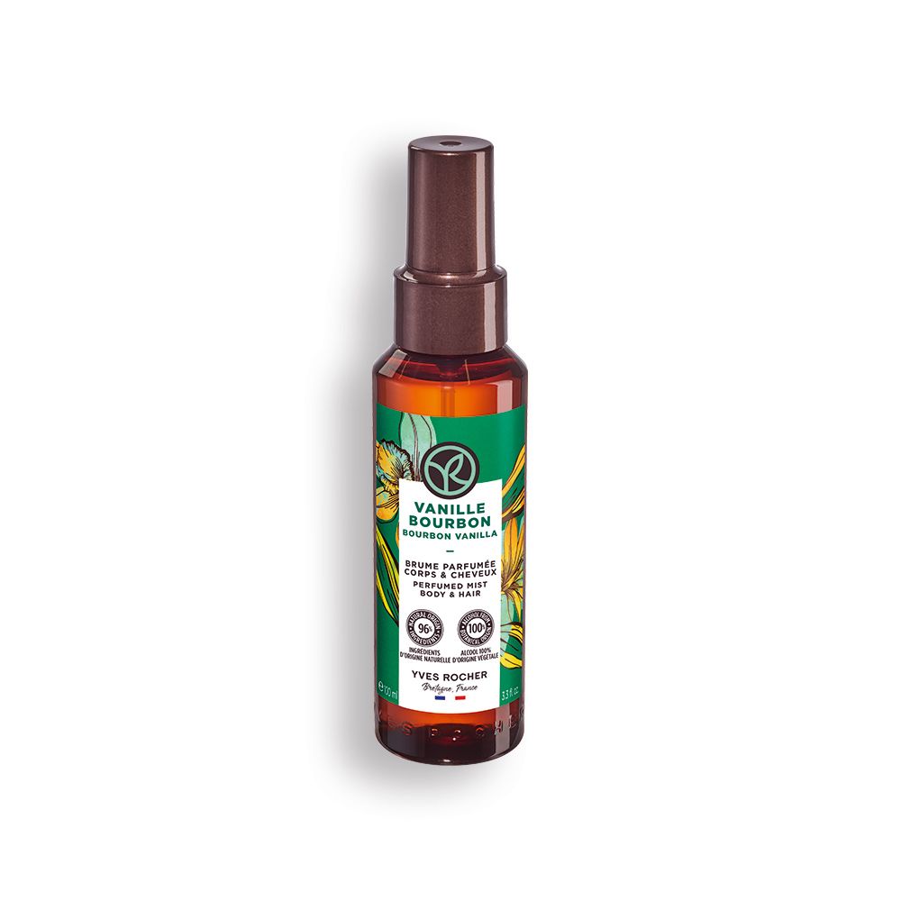 Yves Rocher mirisna vodica za tijelo i kosu Vanilija burbon 100ml slika 1