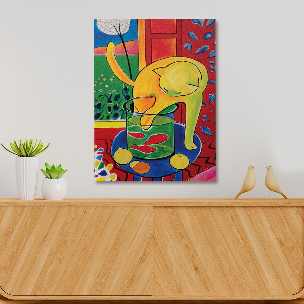 Dekorativna Slika na Platnu KNV4398_3040, Višebojna, 30 x 40 cm slika 1