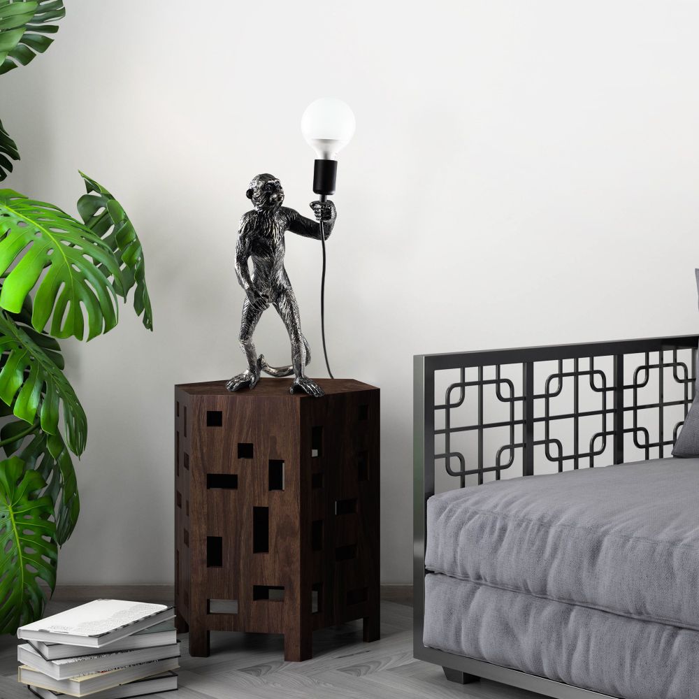 Singe Crna Stočna Lampa slika 3