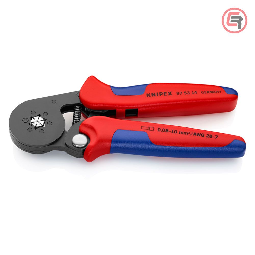 Knipex Kliješta Samopodešavajuća Za 6-Kutno Presanje Čahura 0,08-16 mm2 - 97 53 14 slika 1