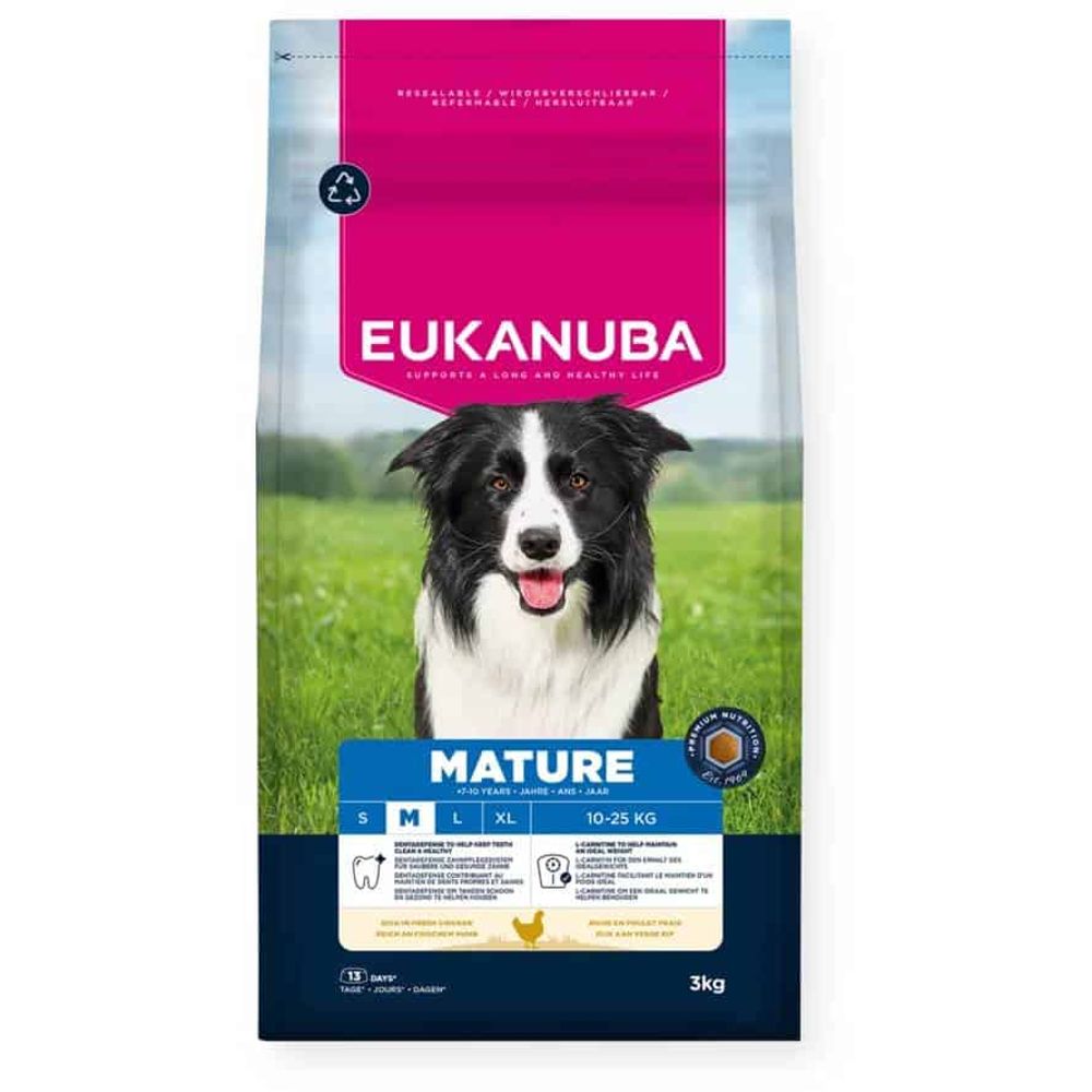 EUKANUBA MATURE - piletina - veličina zrna - srednje 3kg slika 1