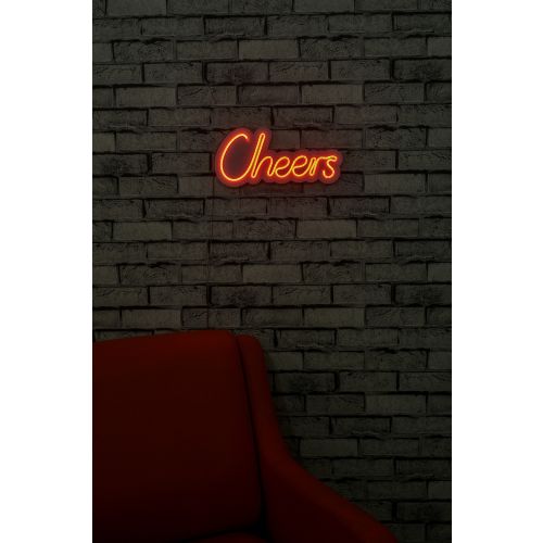 Wallity Ukrasna plastična LED rasvjeta, Cheers - Red slika 13