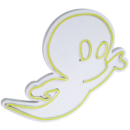 Wallity Ukrasna plastična LED rasvjeta, Casper The Friendly Ghost - Yellow slika 5