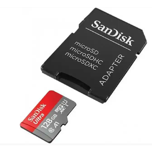 Micro SD 128GB SanDisk Ultra + adapter SDSQUAB-128G-GN6MA
